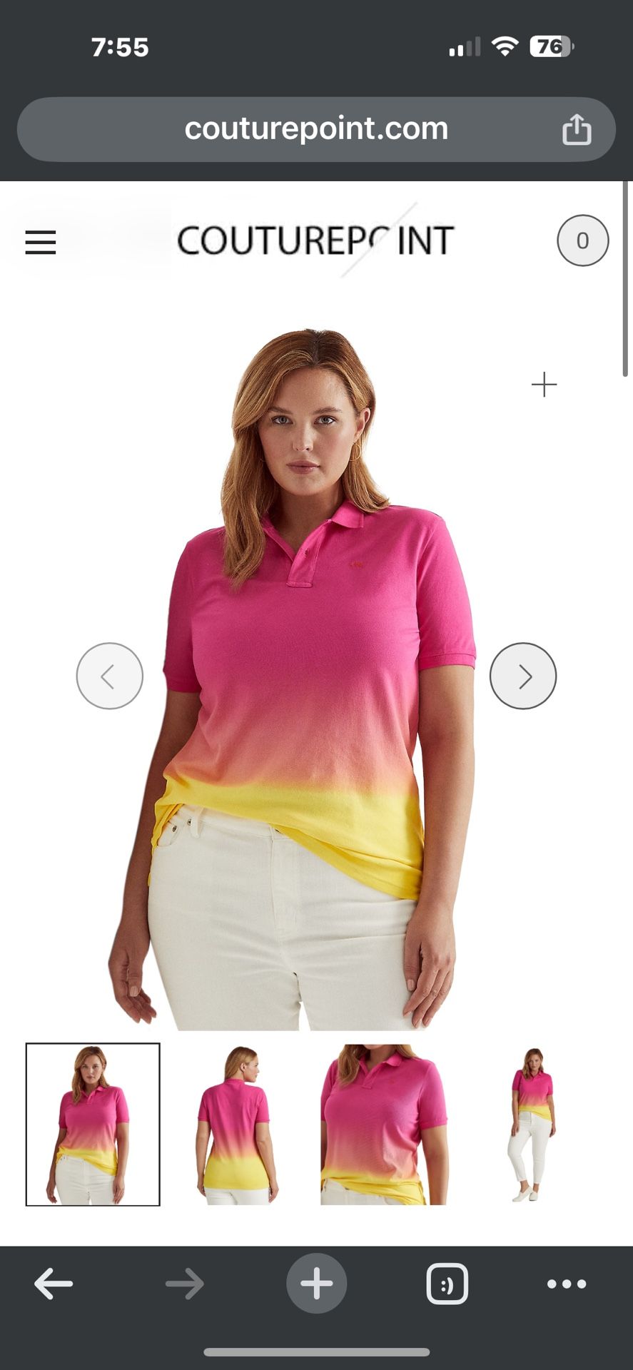 ralph lauren cotton polo