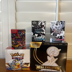 Pokemon ETB, Booster Bundles, And Booster Box