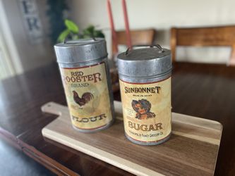 Flour And Sugar Canister Set Of 2