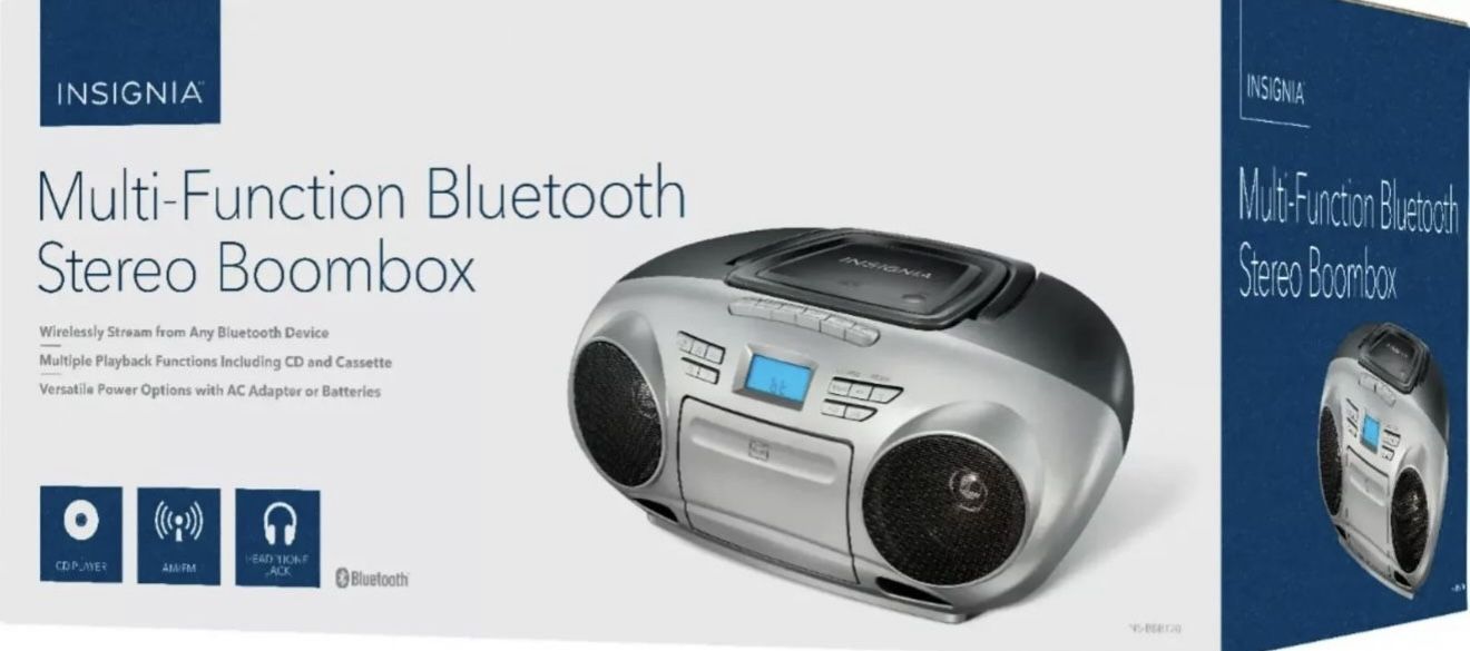 Insignia Multi Function Stereo Boombox