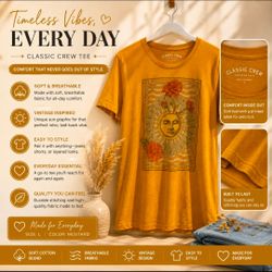 Aéropostale Classic Crew Graphic Tee – Mustard