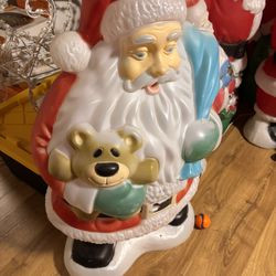 Santa Blow Mold