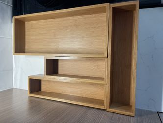 Bamboo Utensil Organizer 