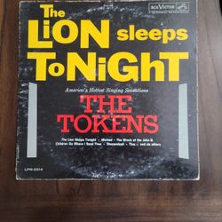 Record 33/3 The Tokens Lpm ,2514 Vgx $50.00