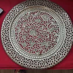 Silver Handmade Persian Tray