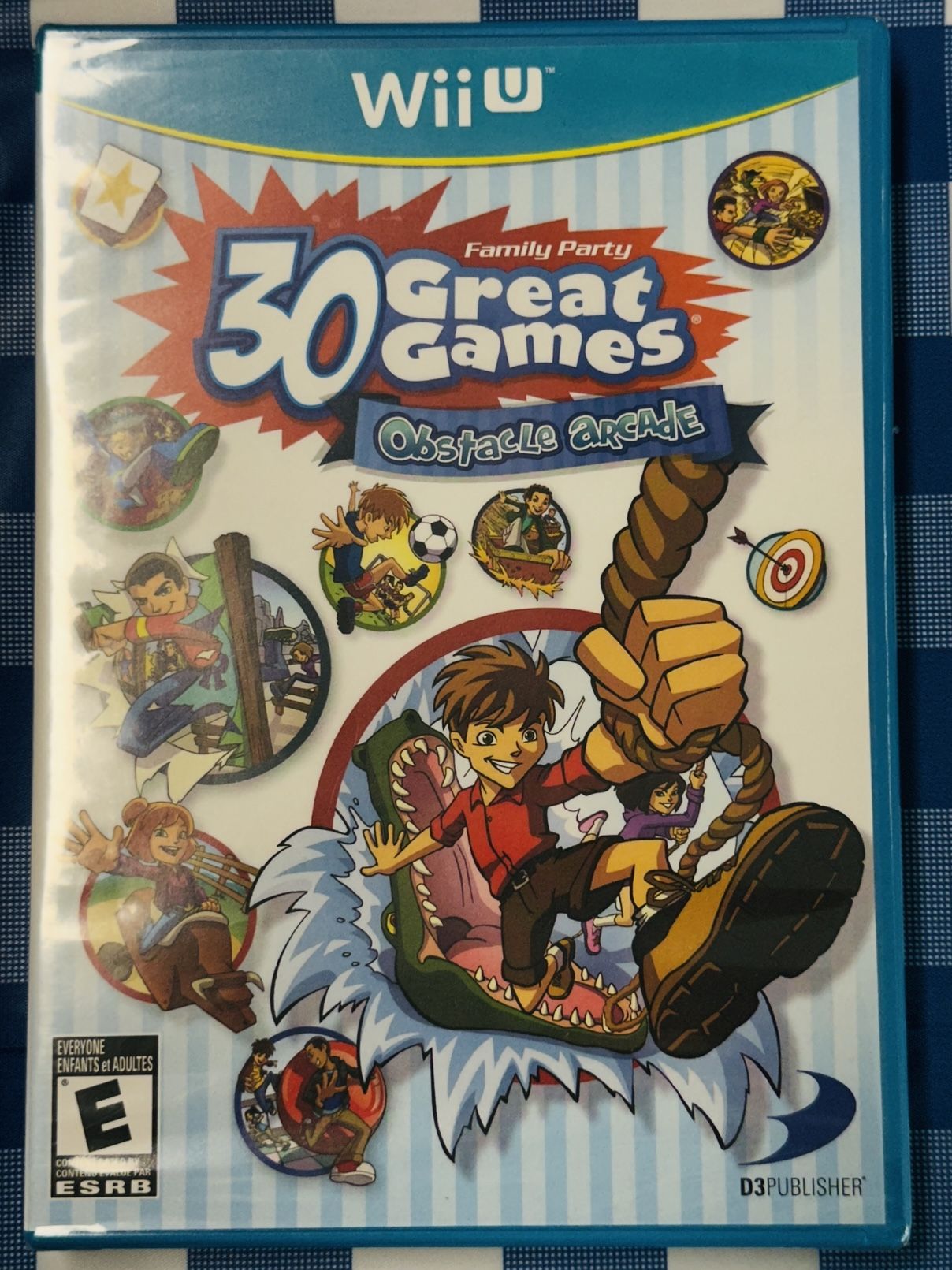 Family Party: 30 Great Games Obstacle Arcade Nintendo Wii U Brand New Sealed!