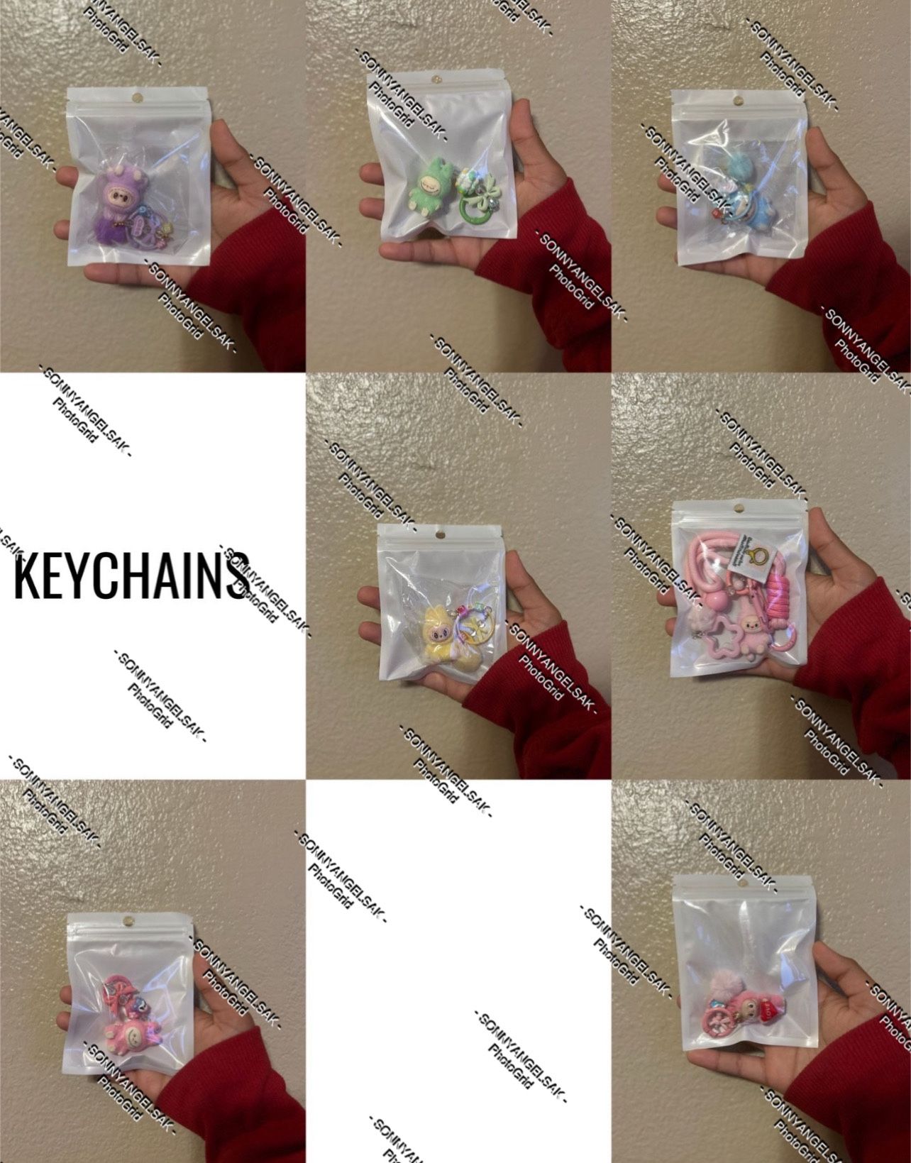 Labubu Keychains