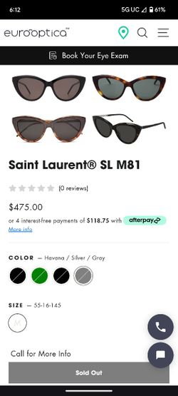 New Saint Laurent  Sunglasses