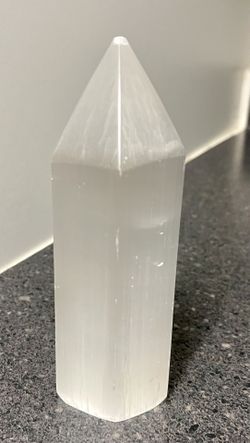 6 Inch Selenite Obelisk 