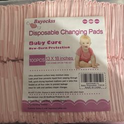 Disposable changing pads