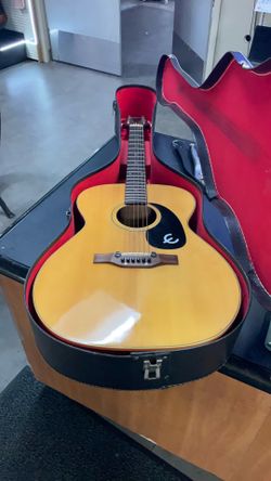Epiphone acoustic guitar