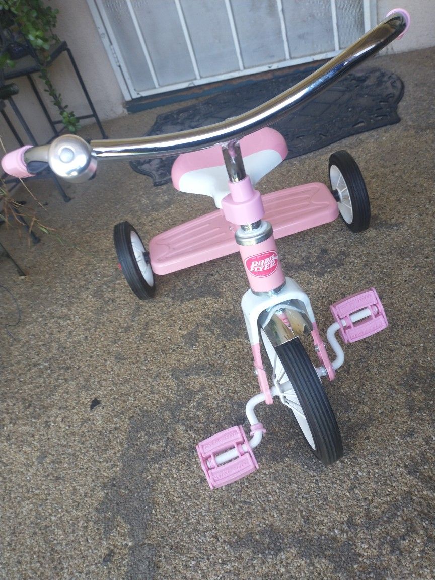 Radio Flyer Toddler Girl 3wheel Bike Brand New Paid $79 Asking $50