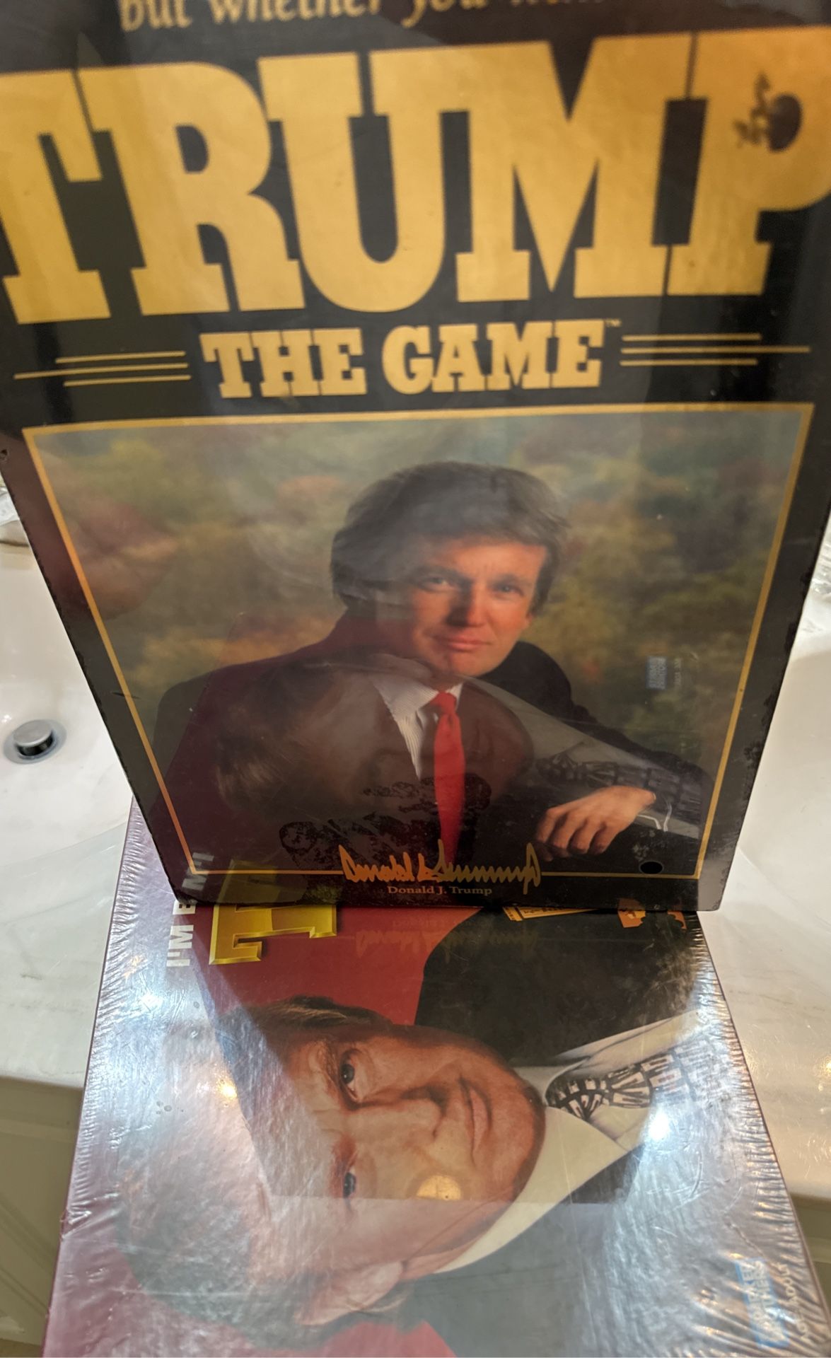 Trump The Game 1989 Milton Bradley NEW FACTORY SEALED ~ FREE PRIORITY SHIPPING