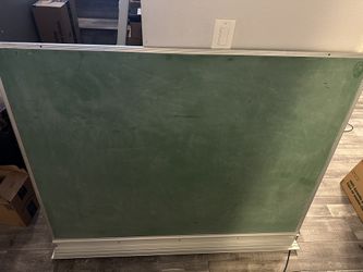 Vintage Class Room Chalk Board 5ft x 4ft.
