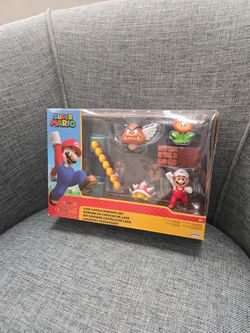Super Mario Lava Castle Diorama Set by Jakks
