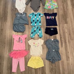Baby Girl Clothes With Great Condition 