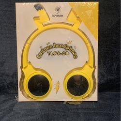 New And Sealed Kids Or Adults Bluetooth Pokémon Pikachu Headphones