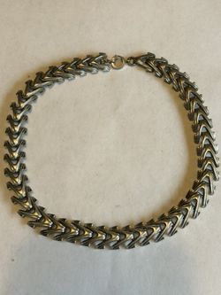 Gorgeous vintage Sterling Silver Statement Necklace 51.87 Grams 