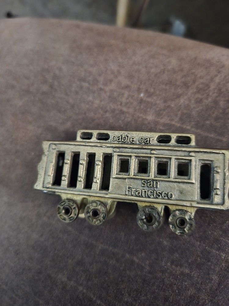 Sanfrancisco Trolley Brass Car