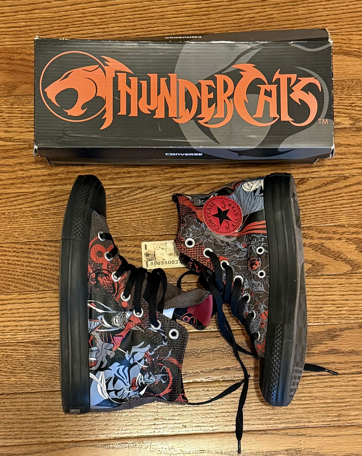 Converse Chuck Taylor All Star THUNDERCATS Hi Top Shoes Men Sz 5 / Women’s Sz 7