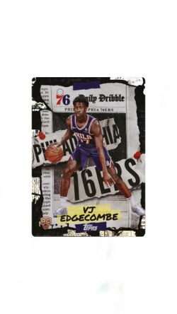 2025 Topps VJ Edgecombe RC Daily Dribble #DD-33