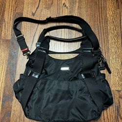 STORKSAK BlackVersatile  Diaper Bag