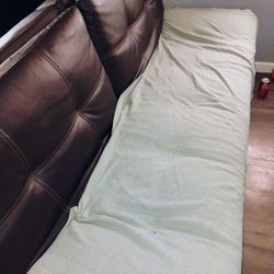 Sofa Cama De Piel