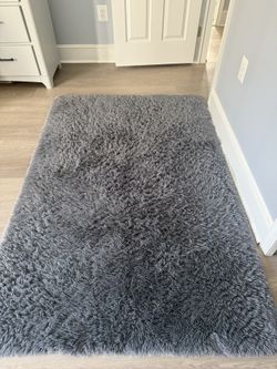 Area Rug 4x6 Fluffy 