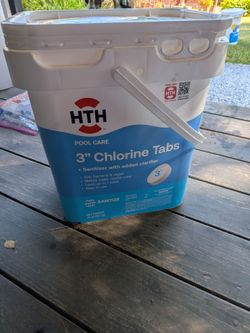 POOL CHLORINE TABLETS 3"