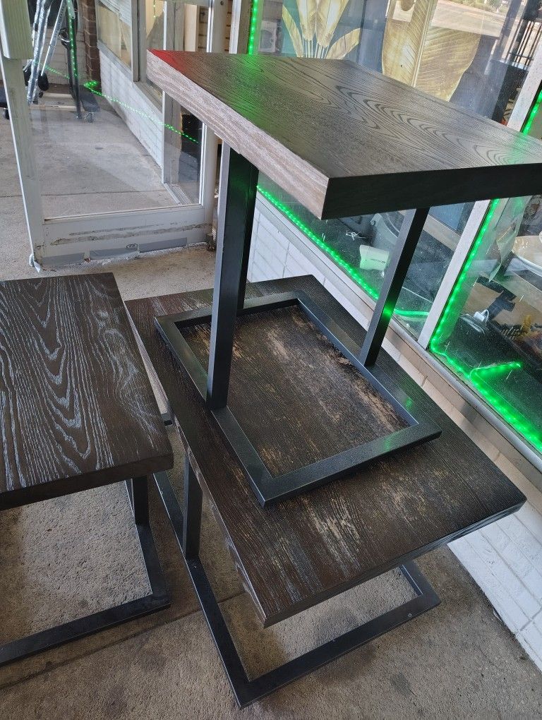 Coffee Table And End Tables 
