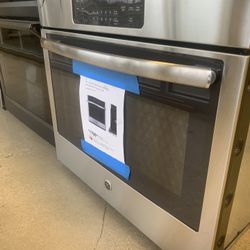 New Scratch And Dent GE 30” Electric Wall Oven Stainless Steel 6 Months Warranty 