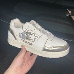 Starter Shoes White\gold 