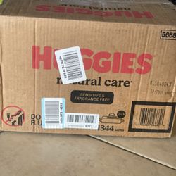 Huggie Wipes 1344 Count $45 