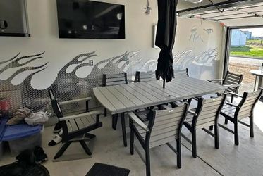 7-Piece Poly Outdoor Dining Set