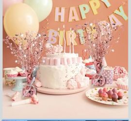 8 Pcs Foil Spray Centerpieces Star Table,Rose Gold