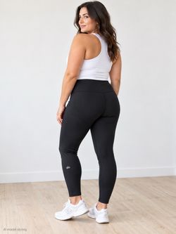 Authentic Alo Yoga Black High-Waist Leggings – Size Large – $20