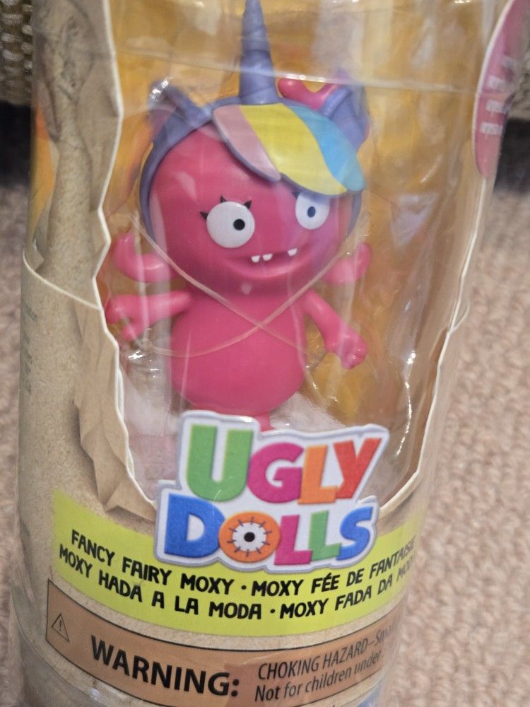 Ugly Dolls Fancy Fairy Moxy Figure With Surprise Figure Inside