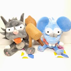 NEW 2025 The Simpsons Itchy and Scratchy Interactive Phunny Collectible Plushies