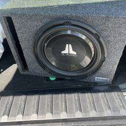 JL Audio Amp & 12” Sub