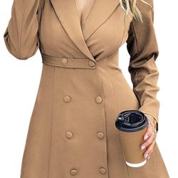 Waisted Blouse Dress