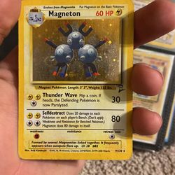 Magneton Pokémon Card