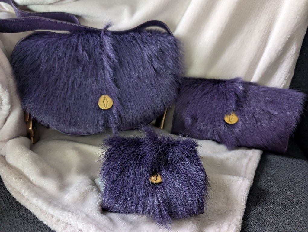 Burberry Sm Satchel, Long Wallet & Compact Wallet