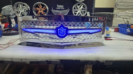 Color changing custom built Tiarra Luxury Grilles