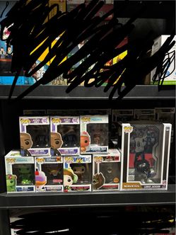 Funko Pops! $15 each