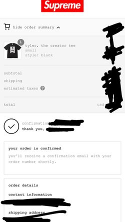 Supreme tyler the creator 