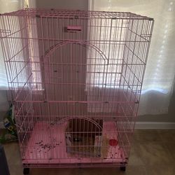 Large Pink Cage 