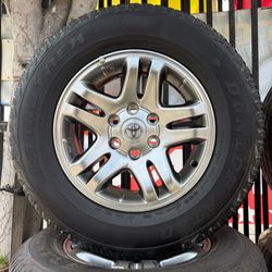 Toyota tundra 17x7 Rims 6x5.5mBolt JJ15 Offset