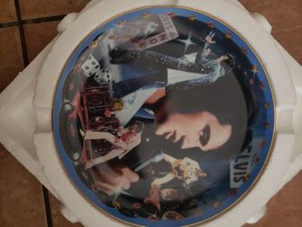 Elvis Pressley Plate