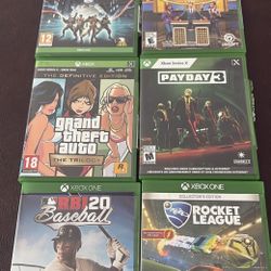 Xbox Video Games $25 A Game Slightly Negotiable 