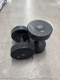 2x 50lb Dumbbells